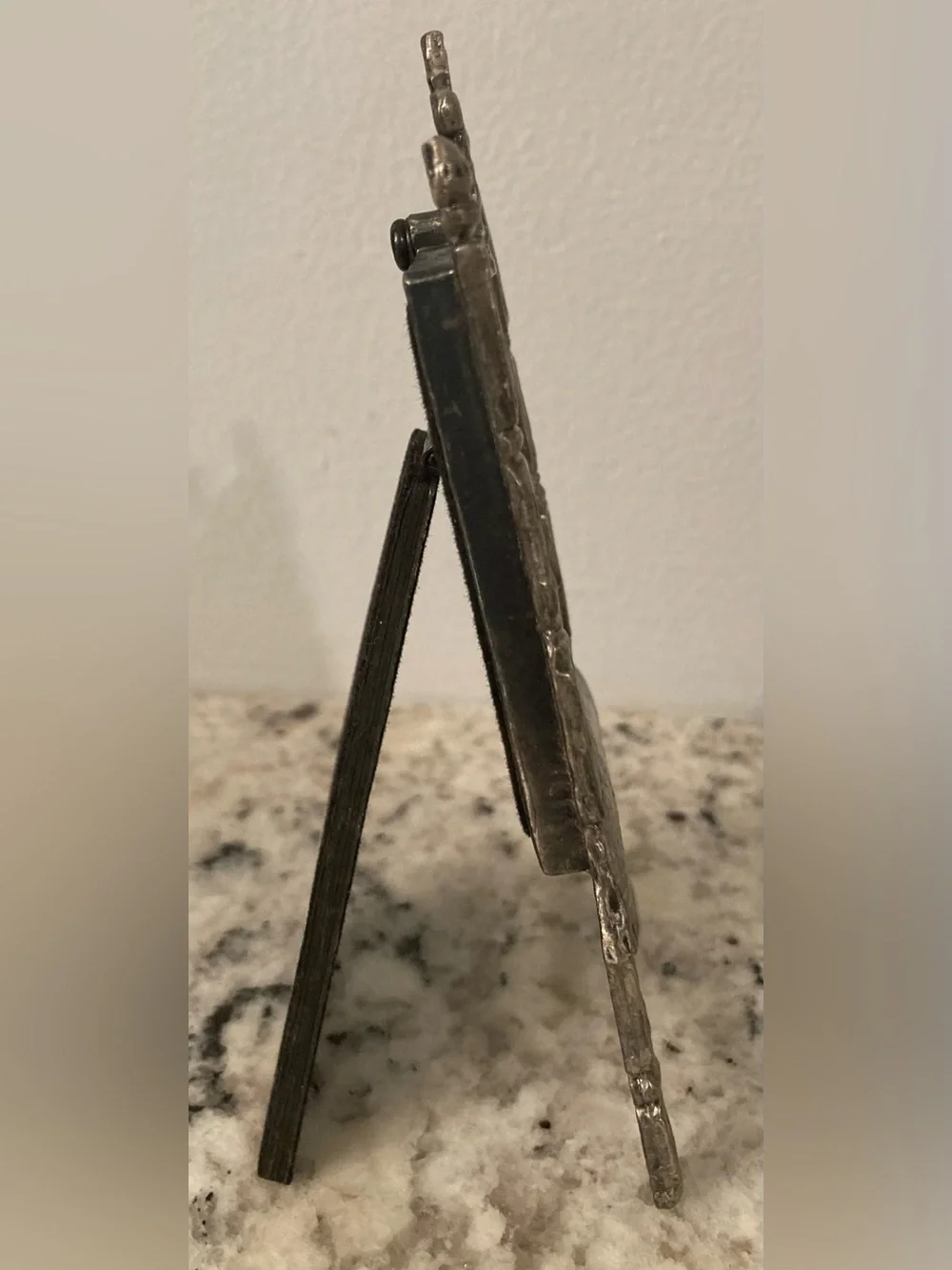 Vintage Ganz Pewter Photo Frame